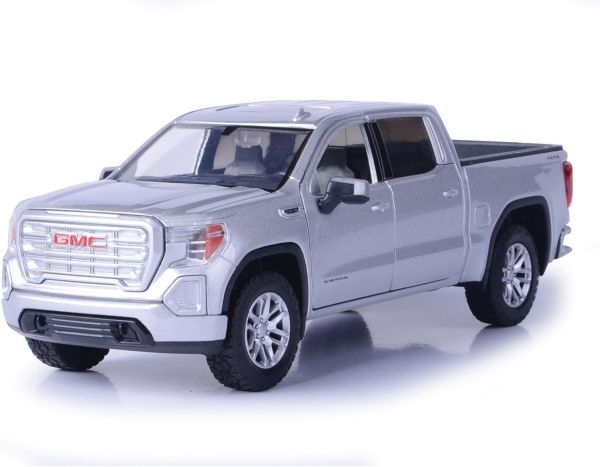 MMX73670ARGENT - GMC Sierra 1500 slt crew cab 2019 zilver - 1