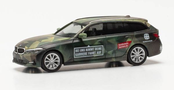 HER746878 - BMW Serie 3 tournend militair personeel - 1