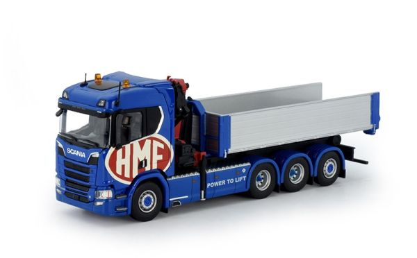 TEK76538 - SCANIA R 8x2 HMF met kipper - 1