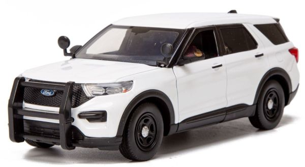 MMX76990BLANC - FORD Politie Interceptor Utility 2022 Wit - 1