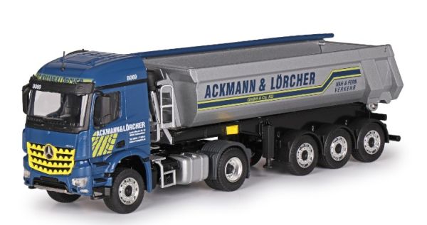 CON78231/03 - MERCEDES-BENZ Arocs StreamSpace 4x2 met kipper 3 assen ACKMANN & LÖRCHER - 1