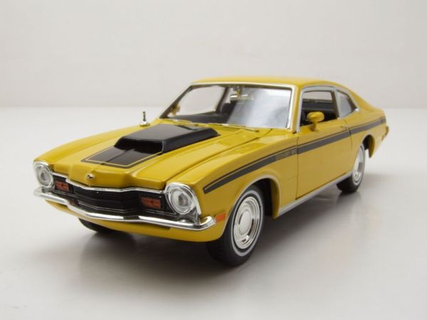 MMX79047JAUNE - MERCURY Comet GT 1971 geel - 1