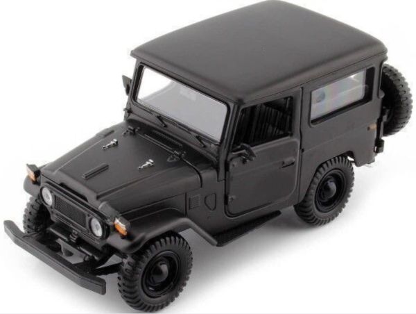 MMX79323NOIR - TOYOTA FJ40 1974 zwart mat - 1