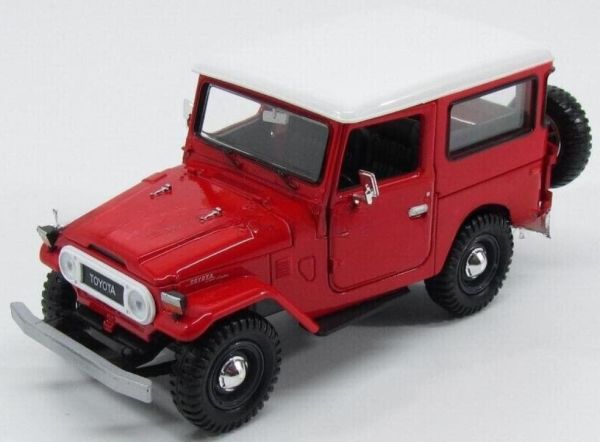 MMX79323ROUGE - TOYOTA FJ40 1974 rood en wit - 1