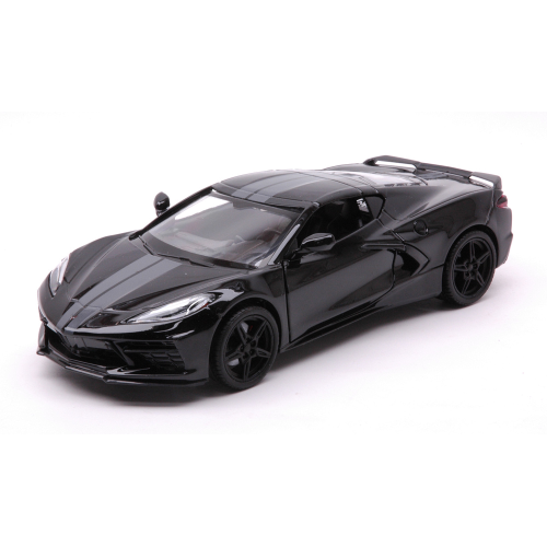 MMX79360NOIR - 2020 CORVETTE C8 Stingray zwart - 1