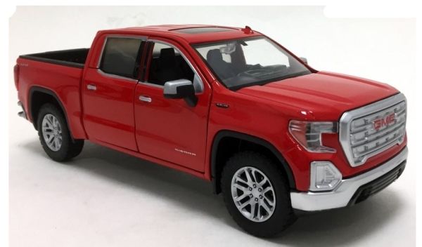 MMX79361RO - 2019 GMC Sierra 1500 SLT Crew Cab rood - 1