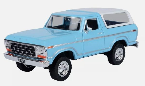 MMAX79373BLEU - FORD Bronco met hardtop 1978 Blauw - 1