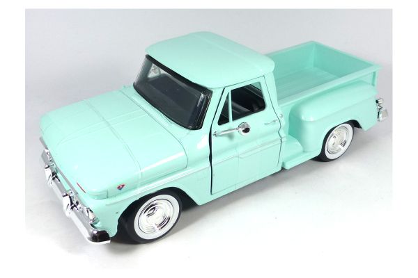 MMX79379VERT - CHEVY C10 Fleetside Pick-up 1966 groen - 1