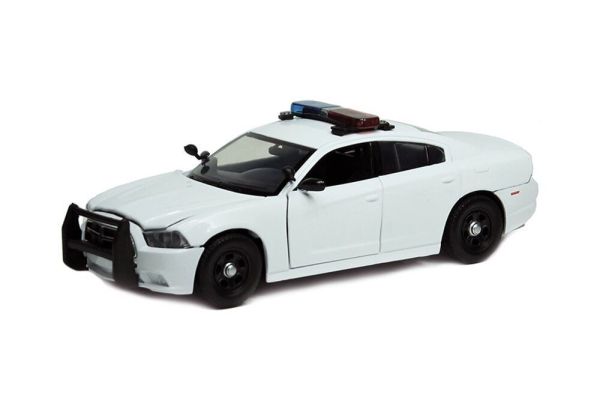 MMX79532BLANC - DODGE Charger achtervolging 2011 Politie met geluid en licht - 1