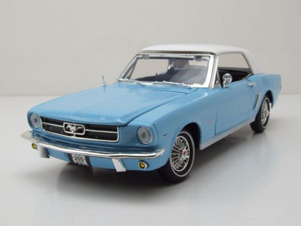 MMX79834 - FORD Mustang 1964 Blauwe James Bond - Thunderball - 1