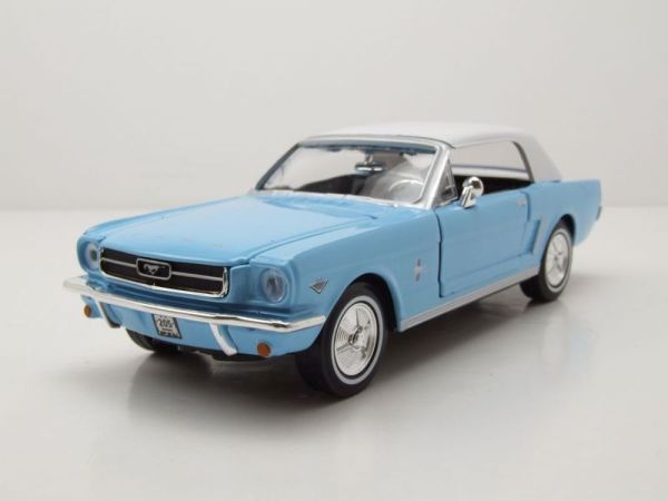 MMX79855 - FORD Mustang 1964 blauw JAMES BOND Thunderball - 1