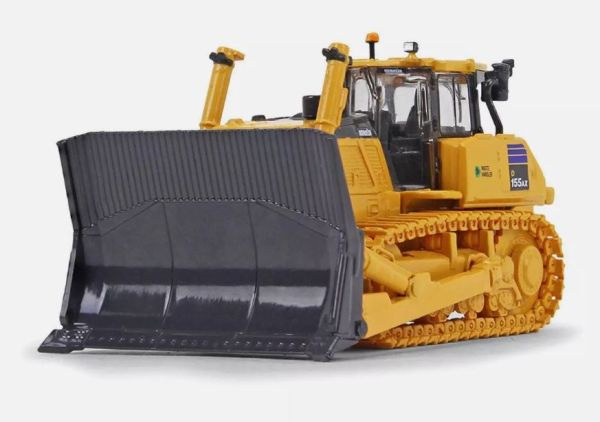 FIGE80-0347 - Stier met afvalblad KOMATSU D155AX-8 - 1