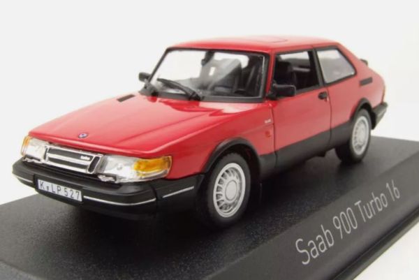 NOREV810035 - SAAB 900 Turbo 1992 Rood - 1