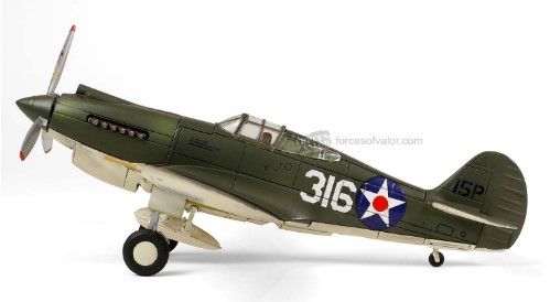 FOV812060D - CURTISS P-40B - Amerikaanse HAWK 81A-2 - 47e Pursuit Squadron - Serie 316/15P - Pearl Harbor 7 december 1941 - 1