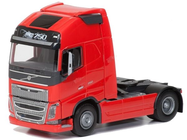 EMEK81335 - VOLVO FH16 750 XL 4x2 Rood - 1