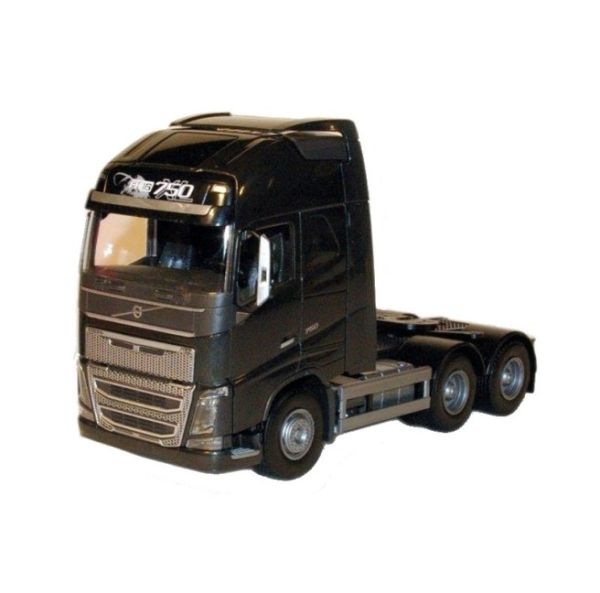 EMEK81343 - VOLVO FH16 6x4 zwart - 1