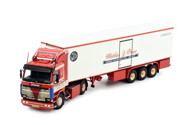 TEK81661 - SCANIA R143 4x2 met 3-assige koelaanhanger MATTHIAS J. BRAM - 1