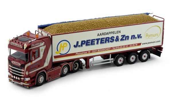 TEK81831 - SCANIA S 6x2 con remolque de patatas 3 ejes PEETER - 1