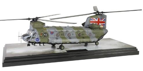 FOV821003A - CHINOOK HC. MK.1 Britse helikopter - Royal Air Force - 7 Squadron - Task Force - Libanon 1984 - 1