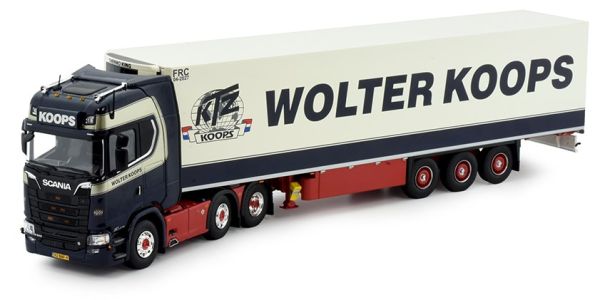 TEK82913 - SCANIA S Highline 6x2 met koelaanhanger 3 assen WOLTER KOOPS - 1