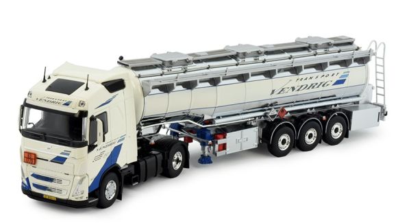 TEK83215 - VOLVO FH5 GL 4x2 met 3-assige tankwagen VENDRECHT - 1