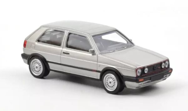 NOREV840066 - Jet-car serie auto uit 1990 grijze kleur -VW Golf GTI G60 - 1