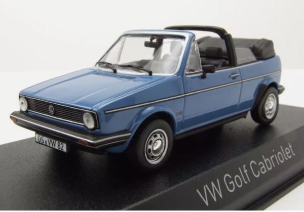 NOREV840069 - VOLKSWAGEN Golf Cabriolet 1981 Monaco Blauw - 1