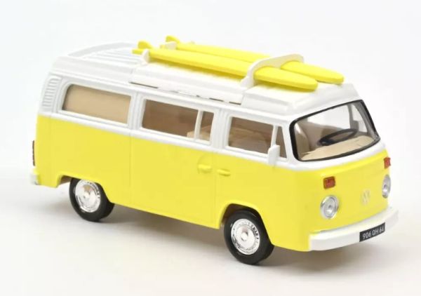 NOREV841101 - VOLKSWAGEN Combi T2b Camper Van 1973 Gele Jet-auto - 1