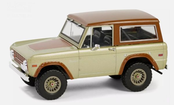 GREEN84201 - FORD Bronco 1970 Beige en bruin uit de film LOST - 2004-2010 - 1