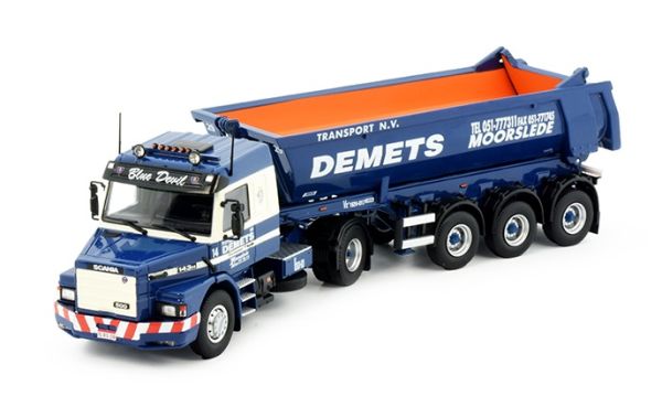 TEK84706 - SCANIA Topedo 4x2 met 3-assige kipper DEMETS - 1