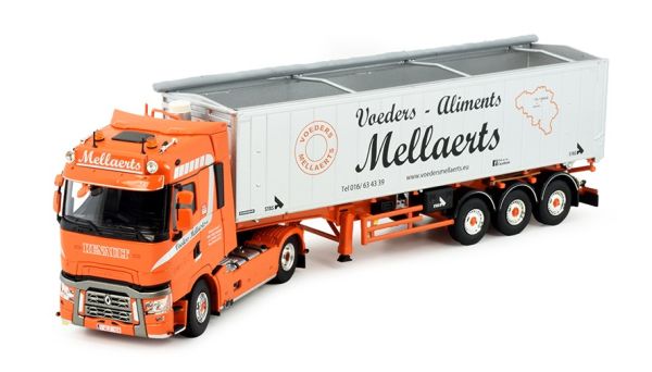 TEK85168 - RENAULT T High 4x2 met aanhangwagen 3 assen MELLAERTS - 1