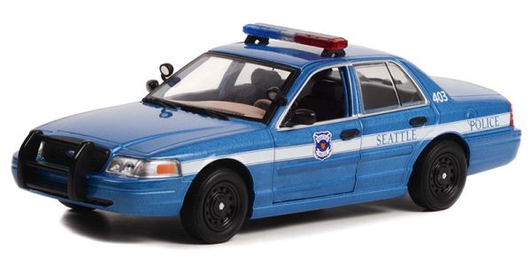 GREEN85571 - FORD Crown Victoria 2001 Politie Inteceptor - Politie Seattle - 1