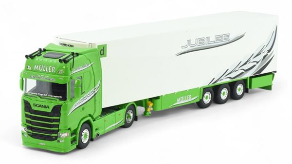 TEK86267 - SCANIA S Highline 4x2 met koelaanhangwagen 3 Assen MULLER 100ans - 1