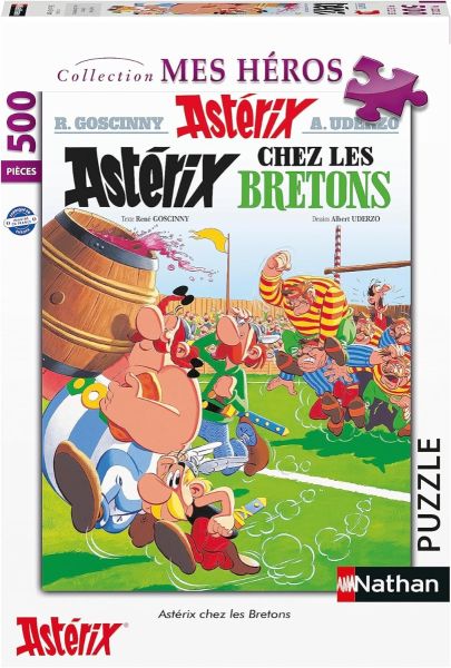 NAT878246 - Asterix en de Bretons 500 stukjes puzzel - 1