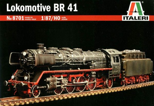 ITA8701 - BR41 locomotief om in elkaar te zetten en te schilderen - 1