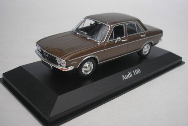 MXC940019101 - AUDI 100 1969 Bruin metallic - 1