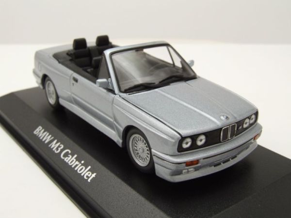 MXC940020332 - 1988 BMW M3 Cabrio E30 Zilver - 1