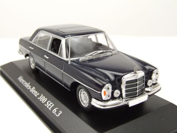 MXC940039100 - MERCEDES 300 SEL 6.3 S-Klasse W109 1968 Donkerblauw - 1