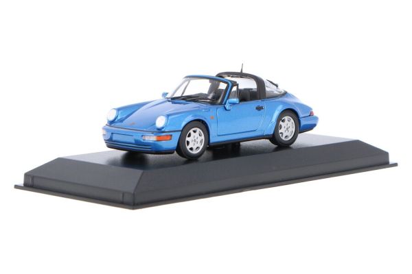 MXC940061362 - PORSCHE 911 (964) Targa 1991 Blauw metallic - 1