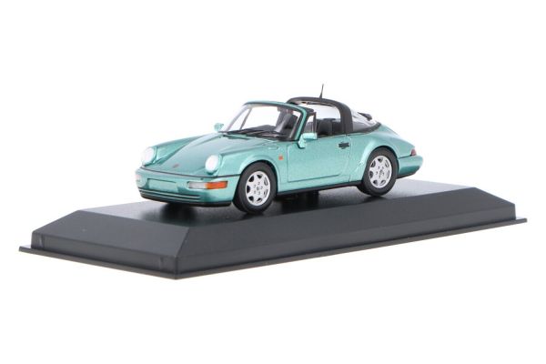 MXC940061364 - PORSCHE 911 (964) Targa 1991 groen metallic - 1