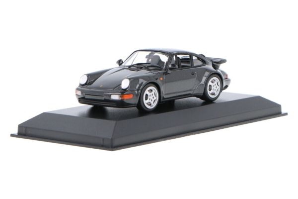 MXC940069106 - PORSCHE 911 (964) Turbo 1990 Zwart - 1