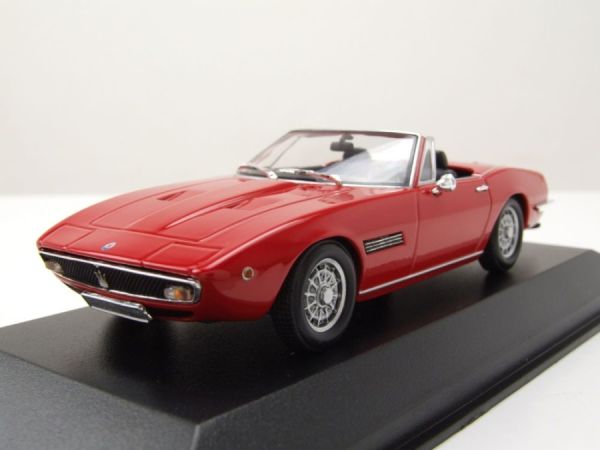 MXC940123330 - MASERATI Ghibli Spyder cabriolet 1969 rood - 1