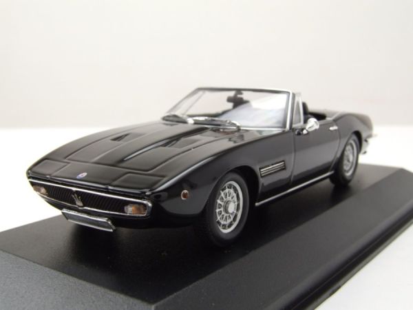 MXC940123331 - MASERATI Ghibli Spyder cabriolet 1969 zwart - 1