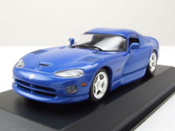 MXC940144021 - DODGE Viper coupé 1993 metallic blauw - 1