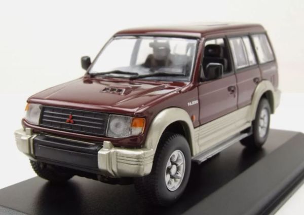 MXC940163470 - MITSUBISHI Pajero LWB 1991 Donkerrood - 1