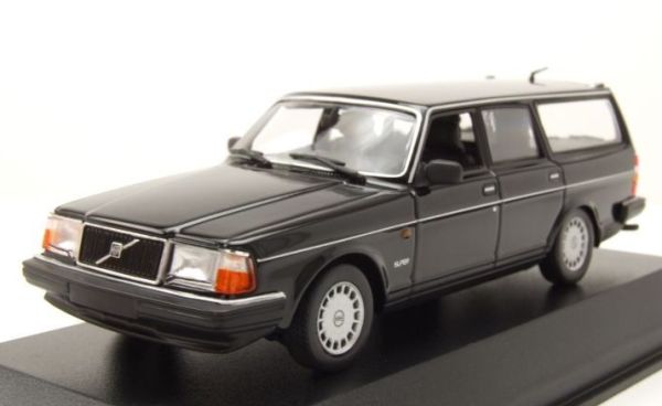 MXC940171416 - VOLVO 240 GL Estate 1986 Zwart - 1