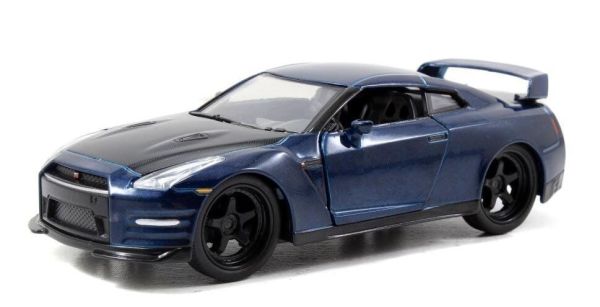 JAD97037 - NISSAN GT-R 2009 Fast & Furious 7 Blauw - 1