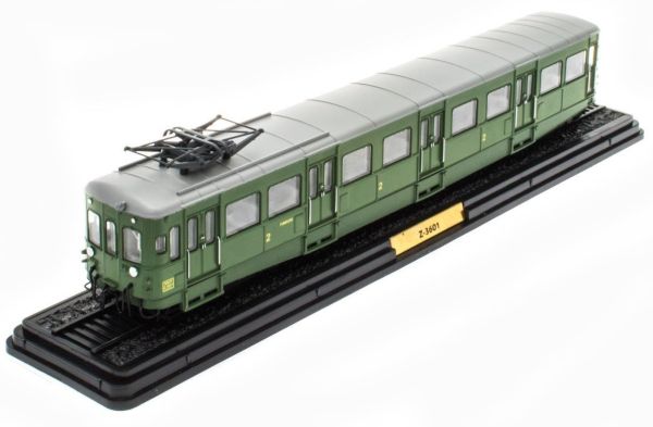 ATL2434014 - Zelfrijdende Type Z-3601 SNCF tweede klas groen van de serie Les Autophériques des Réseaux Français niet-functionele machine - 1