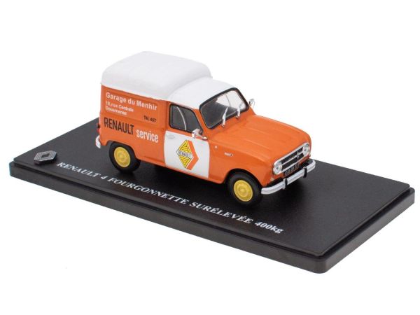 G110T016 - RENAULT 4 verhoogde bestelwagen 400kg oranje - 1