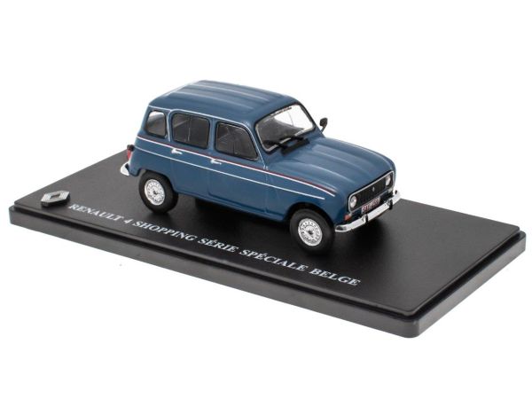 G110T019 - RENAULT 4 speciale Belgische winkelserie blauw - 1